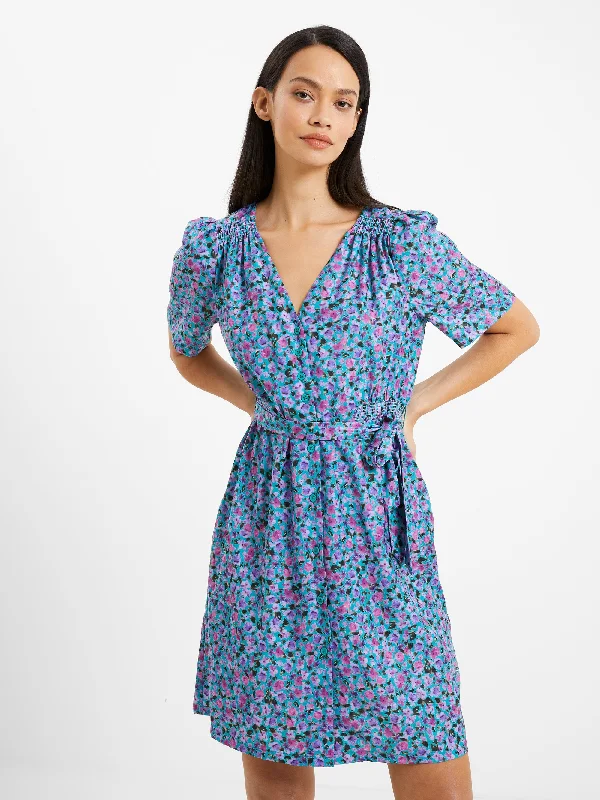 Designer DressAlezzia Ely Jacquard Smock Dress