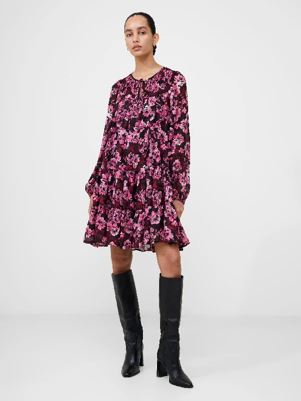 Fit-and-Flare DressFloral Smock Mini Dress