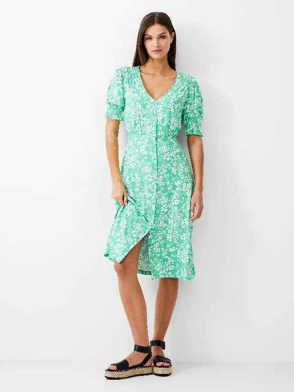 Prairie DressFlorale Button-Through Midi Dress