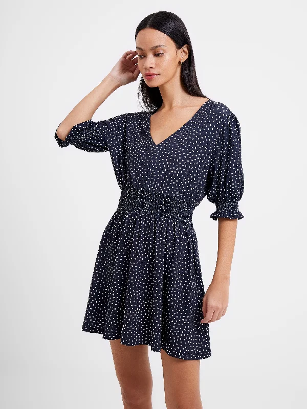 Slit DressMeadow Dea 3/4 Sleeve Mini Dress