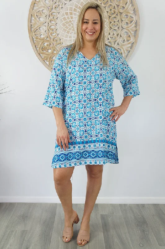 TunicTopFlex3/4 Sleeve Tunic "Ottoman"