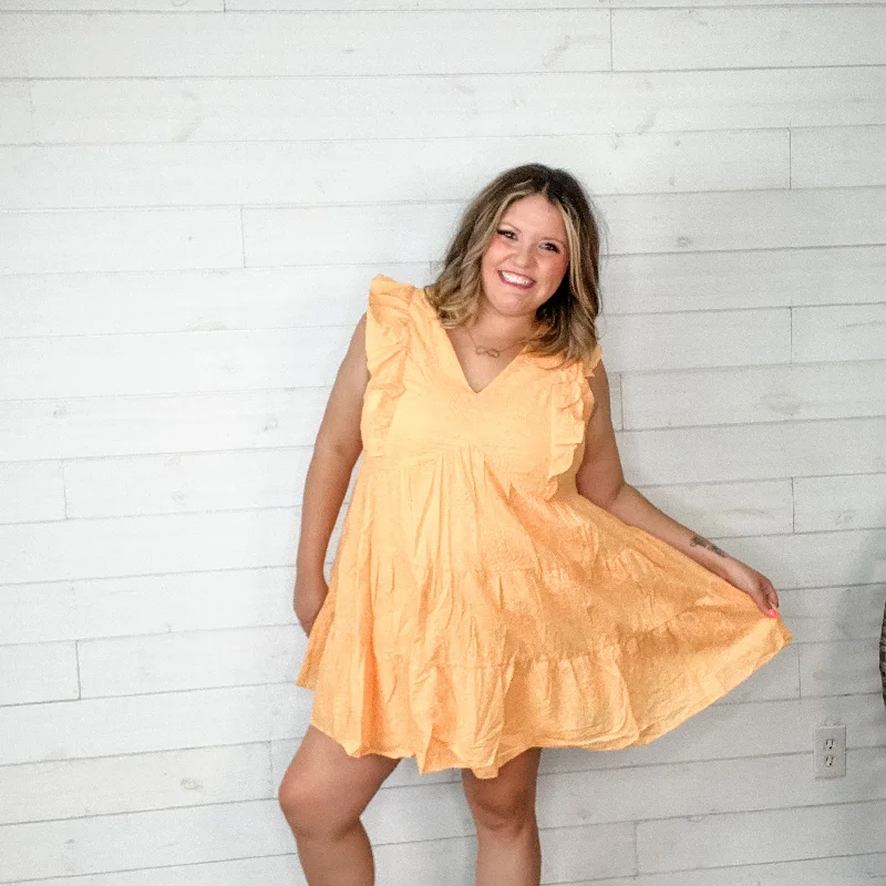 TunicTopQuartz"Sunkist" Sleeveless Eyelet Tunic / Dress