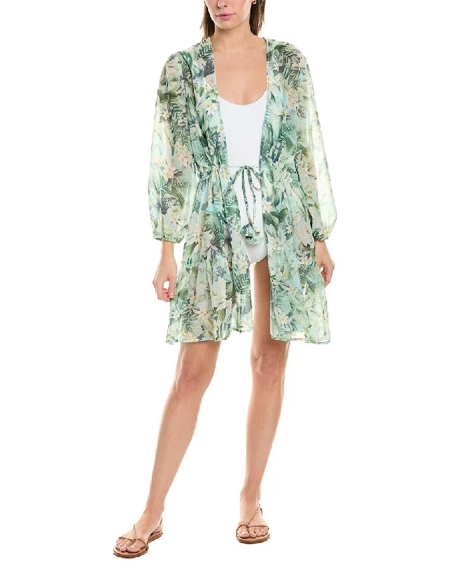 TunicTopApexTommy Bahama Paradise Fronds Tunic